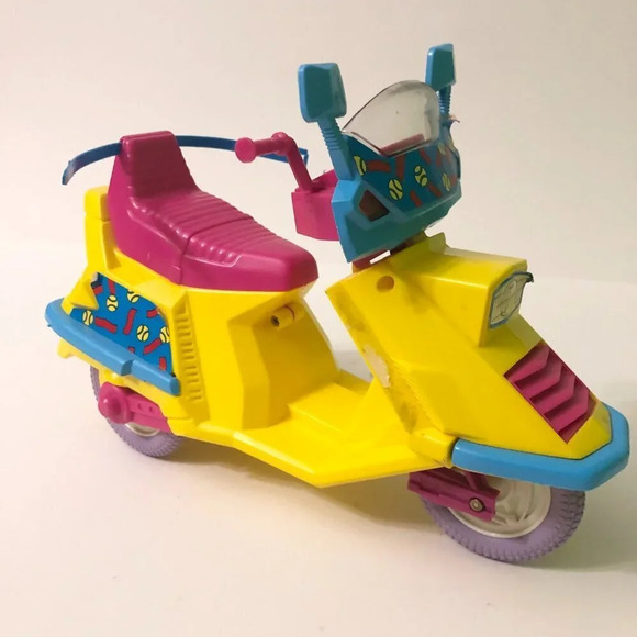Vtg Mattel 1989 Barbie And the All Stars Action Scooter Toy Vehicle - Picture 11 of 13